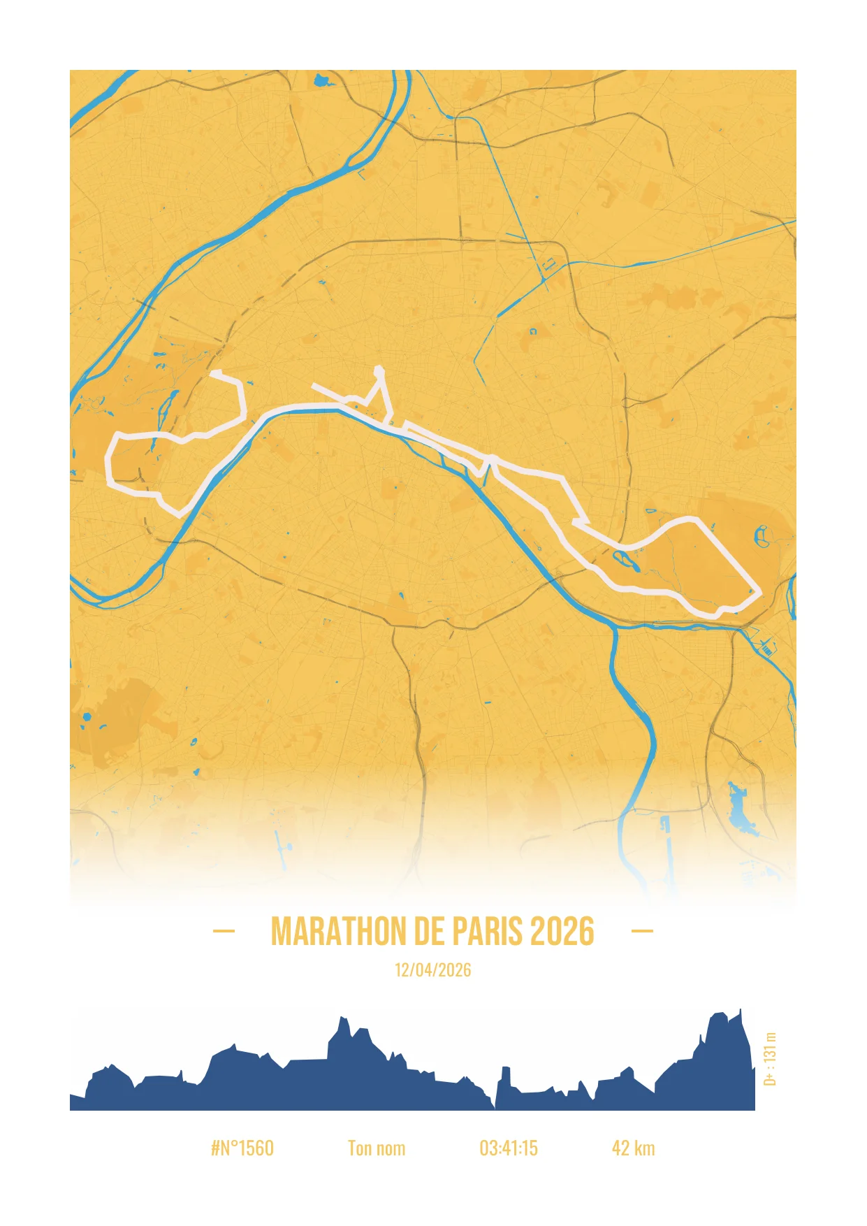 Marathon de Paris 2026