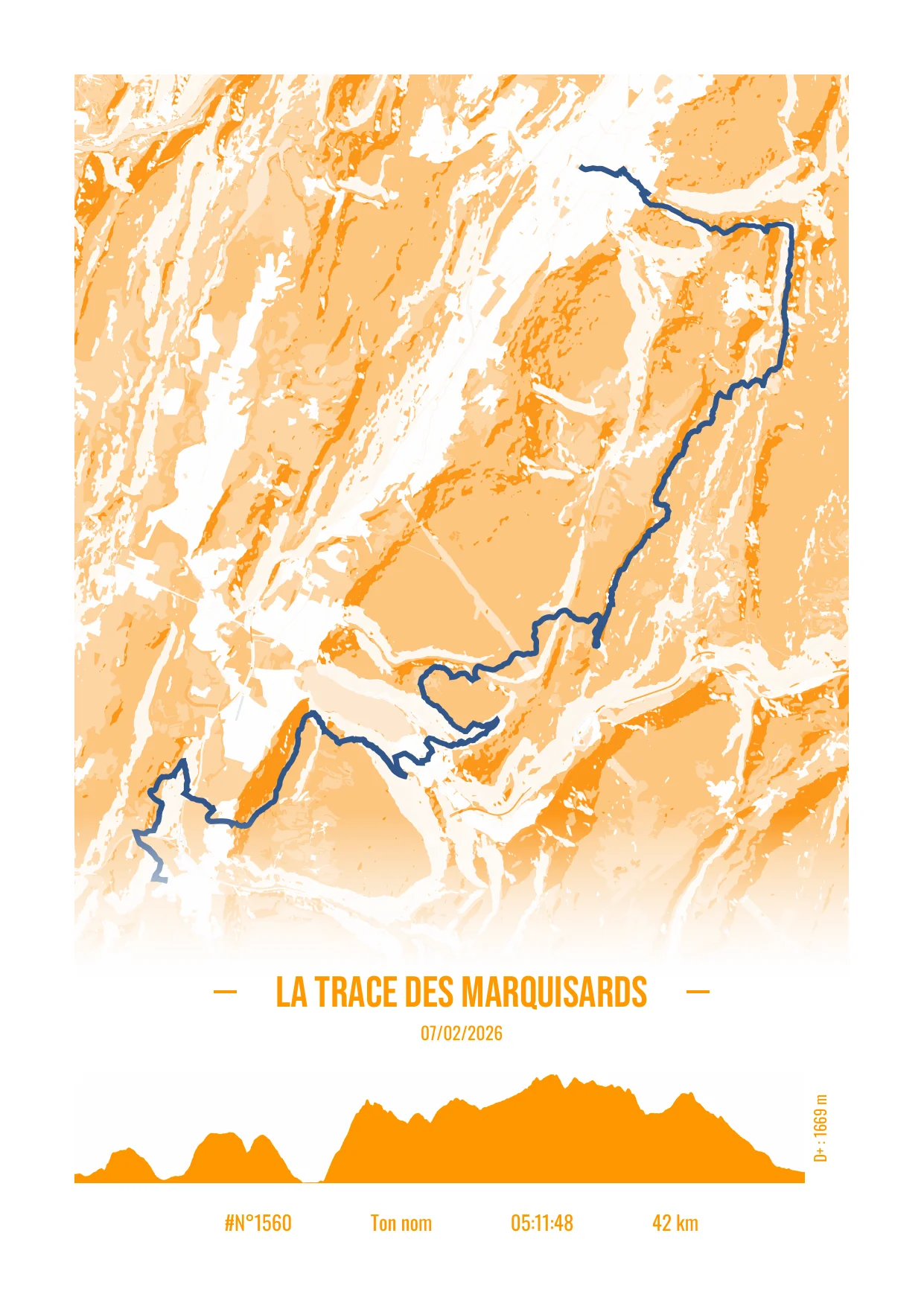Affiche La Trace des Marquisards 2026