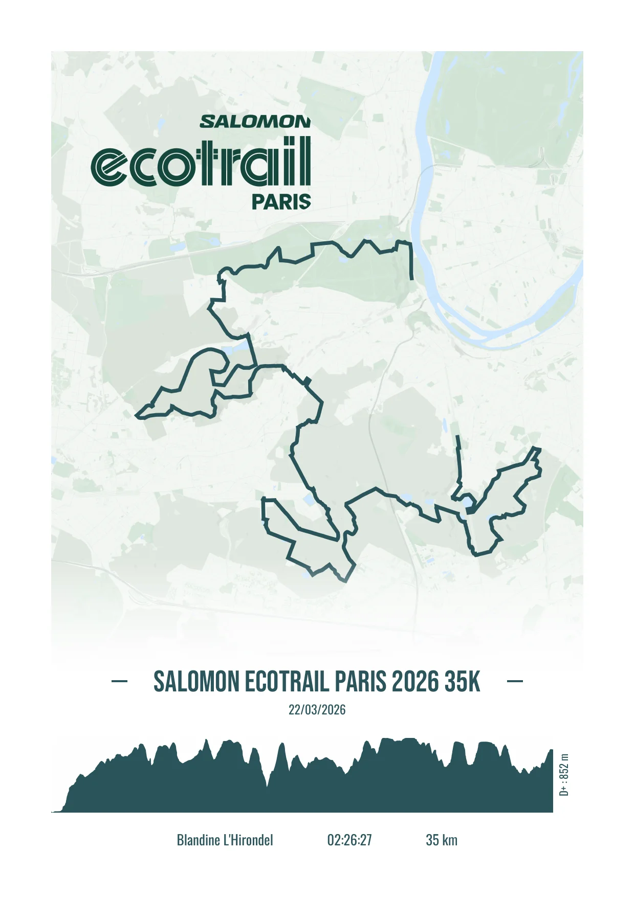 Salomon Ecotrail Paris 2026 35K