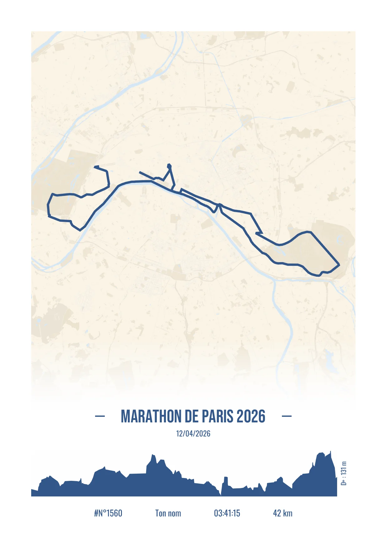 Marathon de Paris 2026