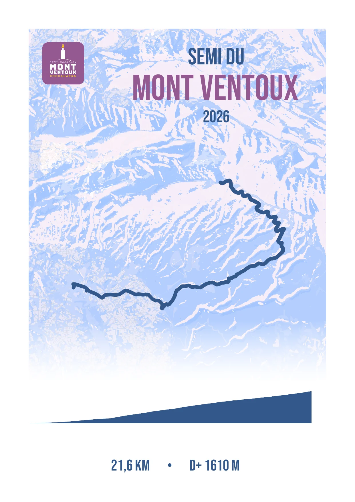 Affiche Semi du Mont Ventoux 2026